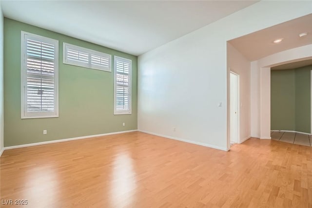 262 Pebble Canyon Dr, Las Vegas, NV 89123 - spare room featuring light wood-style flooring and baseboards