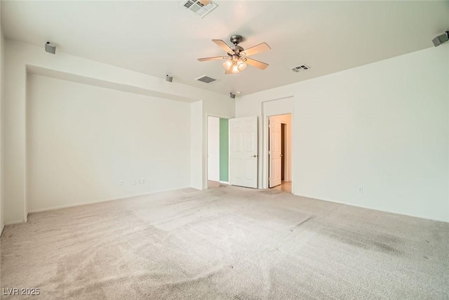 262 Pebble Canyon Dr, Las Vegas, NV 89123 - spare room featuring light carpet and a ceiling fan