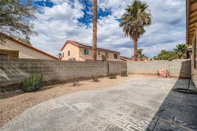 262 Pebble Canyon Dr, Las Vegas, NV 89123 - fenced backyard featuring a patio