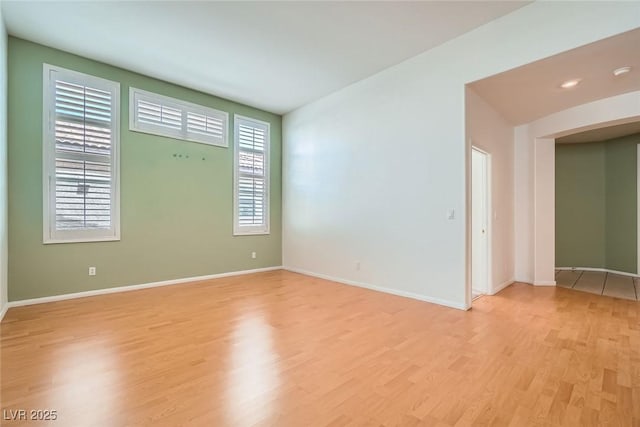 262 Pebble Canyon Dr, Las Vegas, NV 89123 - spare room featuring light wood-type flooring and a smoke detector