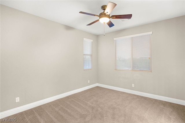 5676 Corona Vista St, Las Vegas, NV 89135 - empty room with ceiling fan and carpet