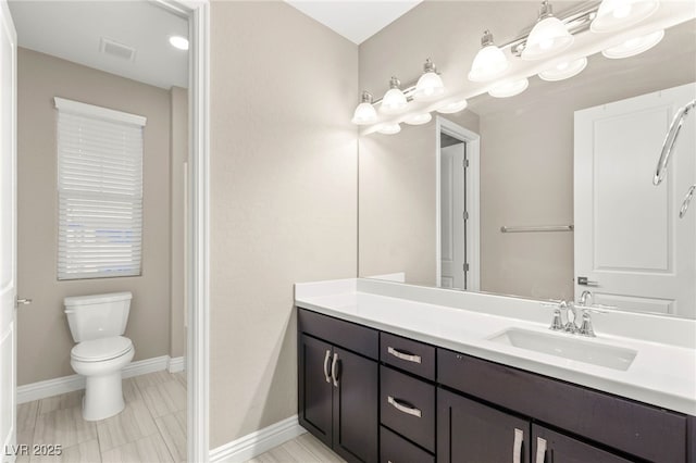 5676 Corona Vista St, Las Vegas, NV 89135 - full bathroom with vanity and toilet