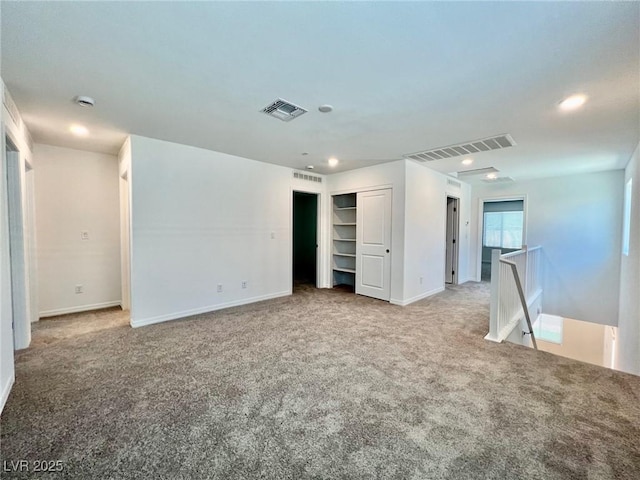 8003 Adelaide Hills St, Las Vegas, NV 89113 - carpeted empty room with baseboards and recessed lighting