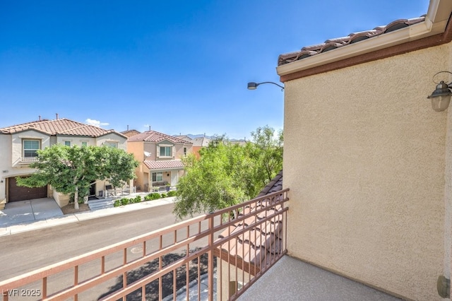 9065 Tantalizing Ave, Las Vegas, NV 89149 - balcony with a residential view