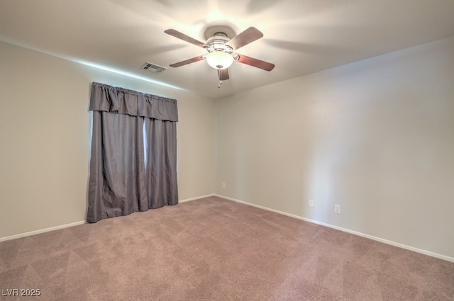 9065 Tantalizing Ave, Las Vegas, NV 89149 - carpeted spare room with ceiling fan and baseboards