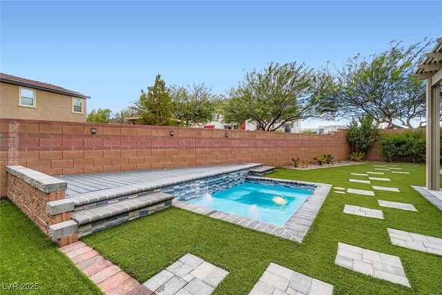 1009 Bluebell Brook St, Henderson, NV 89052 - view of pool featuring a fenced backyard