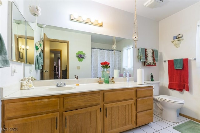 744 Milstead Ct, Las Vegas, NV 89110 - full bathroom featuring vanity and tile patterned floors