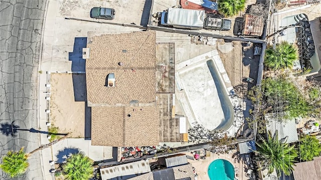 3009 Merritt Ave, Las Vegas, NV 89102 - aerial view of a pool area