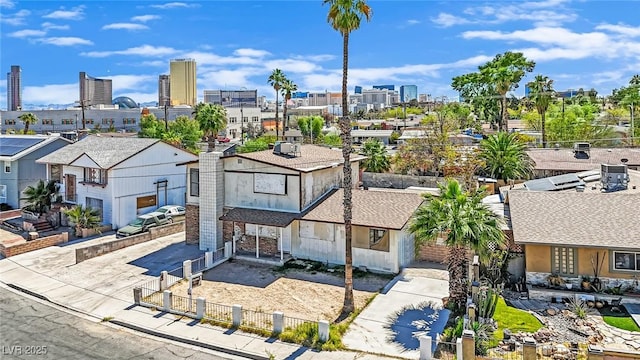 3009 Merritt Ave, Las Vegas, NV 89102 - drone / aerial view of city skyline
