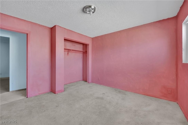 3009 Merritt Ave, Las Vegas, NV 89102 - unfurnished bedroom with carpet flooring, a closet, and a textured ceiling