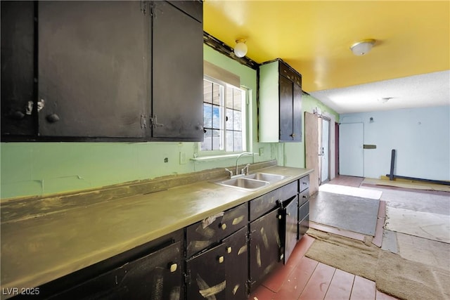 3009 Merritt Ave, Las Vegas, NV 89102 - kitchen with a sink and light countertops