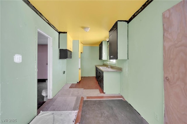 3009 Merritt Ave, Las Vegas, NV 89102 - hallway featuring a sink