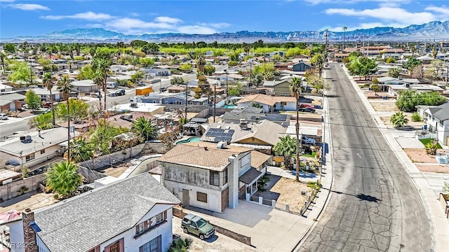 3009 Merritt Ave, Las Vegas, NV 89102 - aerial view of residential area featuring a mountain backdrop