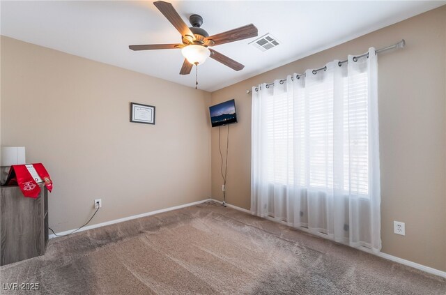 1014 Lone Pine River Ave, Henderson, NV 89002 - unfurnished room with ceiling fan and carpet flooring