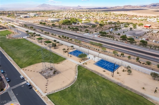 1014 Lone Pine River Ave, Henderson, NV 89002 - bird's eye view of mountains
