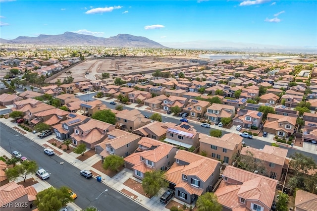 1014 Lone Pine River Ave, Henderson, NV 89002 - aerial perspective of suburban area with a mountainous background