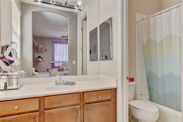 10960 Bethel Park Ct, Las Vegas, NV 89141 - full bathroom featuring vanity and shower / tub combo