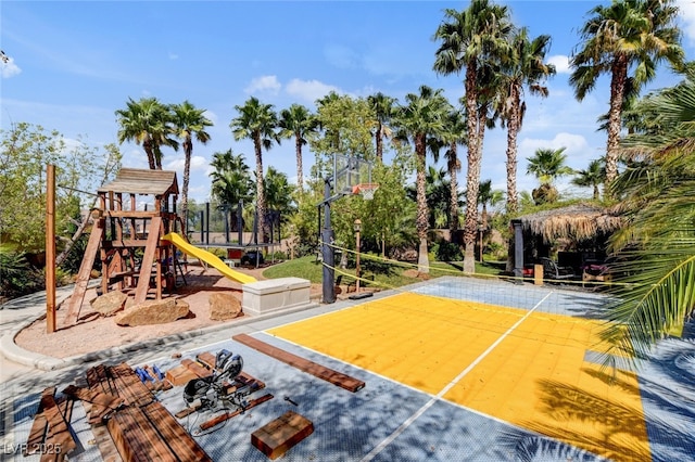 10960 Bethel Park Ct, Las Vegas, NV 89141 - view of playground with basketball court