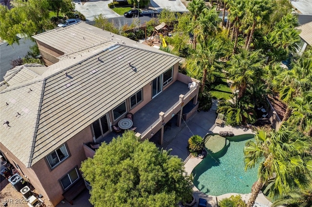 10960 Bethel Park Ct, Las Vegas, NV 89141 - view from above of property