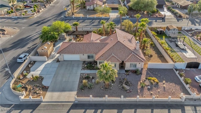 1971 Del Font Ct, Las Vegas, NV 89117 - aerial view of residential area