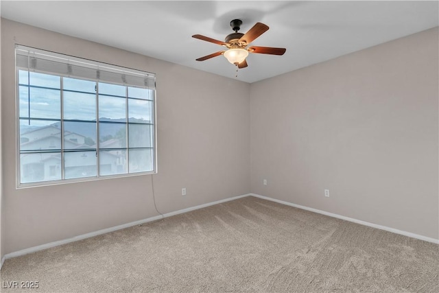 5001 Pounding Surf Ave, Las Vegas, NV 89131 - unfurnished room with carpet floors and ceiling fan