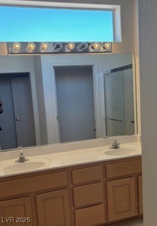 3013 Abercorn Dr, Las Vegas, NV 89134 - bathroom with double vanity