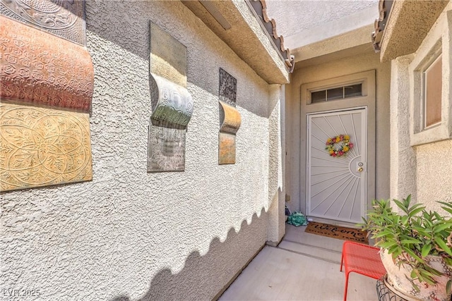 3032 Prairie Princess Ave, North Las Vegas, NV 89081 - view of exterior entry featuring stucco siding
