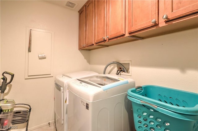 3032 Prairie Princess Ave, North Las Vegas, NV 89081 - washroom with separate washer and dryer and cabinet space