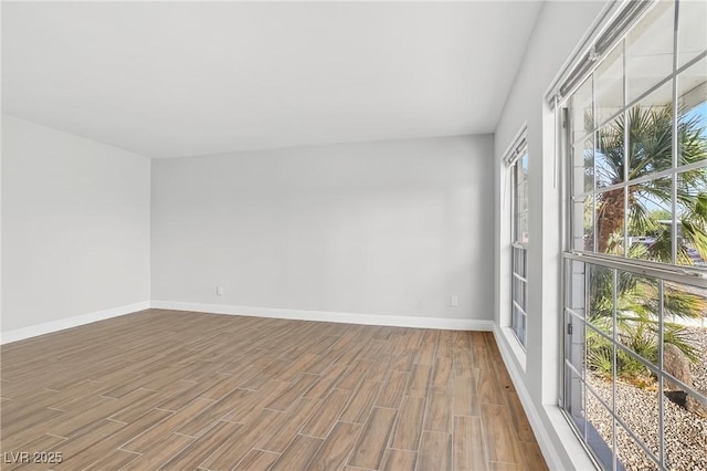 3616 Chevy Chase Ave, Las Vegas, NV 89110 - spare room with baseboards and wood finished floors