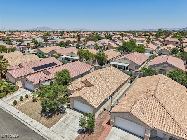 9362 Baltinglass St, Las Vegas, NV 89123 - aerial view of residential area with a mountainous background