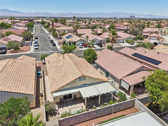 9362 Baltinglass St, Las Vegas, NV 89123 - aerial view of residential area with mountains