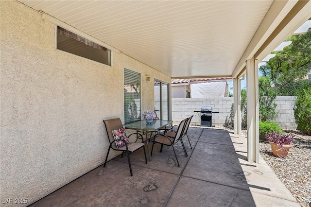 9362 Baltinglass St, Las Vegas, NV 89123 - view of patio featuring area for grilling and outdoor dining space