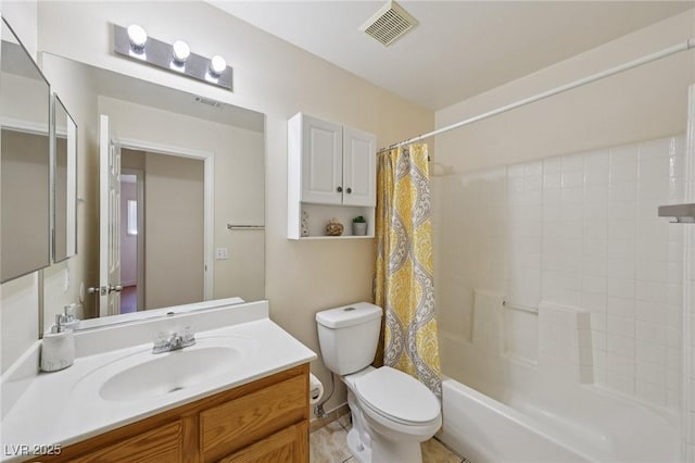 9362 Baltinglass St, Las Vegas, NV 89123 - full bath with vanity and shower / bath combo with shower curtain