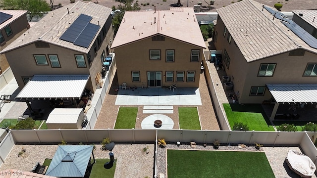 5309 Golden Melody Ln, North Las Vegas, NV 89081 - aerial view of residential area