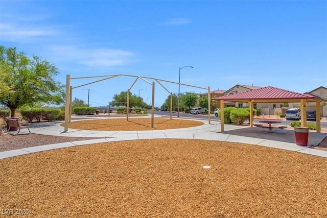 5309 Golden Melody Ln, North Las Vegas, NV 89081 - view of community with a gazebo