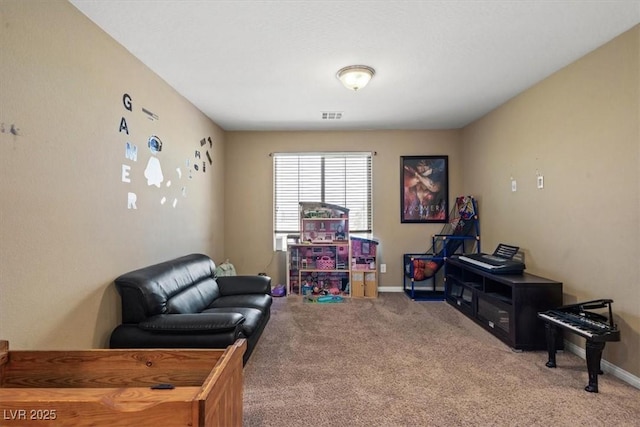 5309 Golden Melody Ln, North Las Vegas, NV 89081 - living area with carpet floors and baseboards