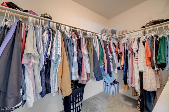 10722 Red Badge Ave, Las Vegas, NV 89166 - spacious closet featuring carpet