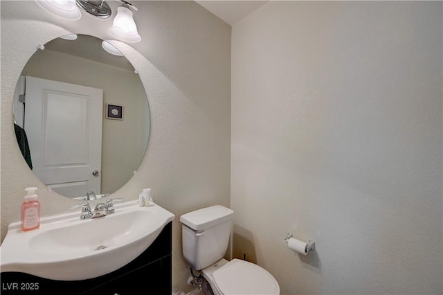 10722 Red Badge Ave, Las Vegas, NV 89166 - half bathroom with toilet and vanity