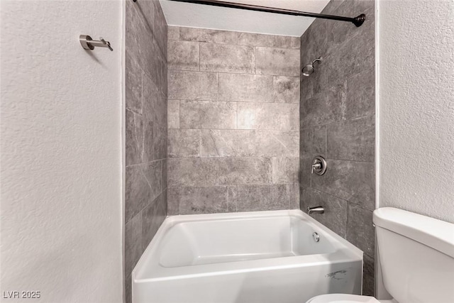 2200 S Fort Apache Rd Unit 2209, Las Vegas, NV 89117 - bathroom featuring a textured wall and bathing tub / shower combination