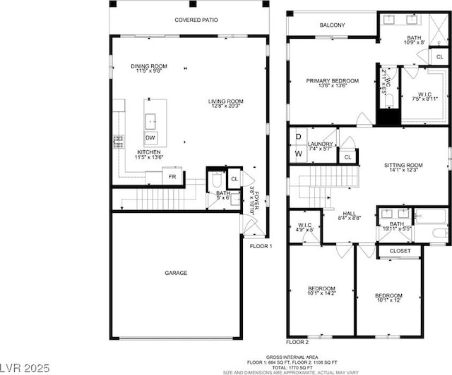 6591 Dove Point Pl, Las Vegas, NV 89130 - view of property floor plan