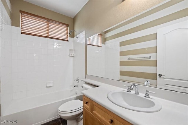 9413 Arcadia Woods Ct, Las Vegas, NV 89149 - full bath featuring vanity and bathing tub / shower combination