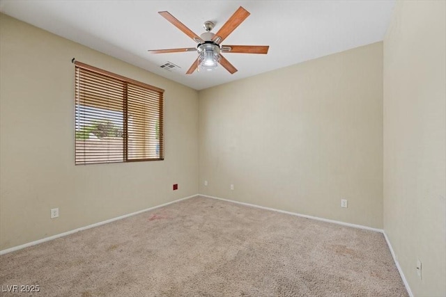 9413 Arcadia Woods Ct, Las Vegas, NV 89149 - carpeted empty room featuring ceiling fan and baseboards
