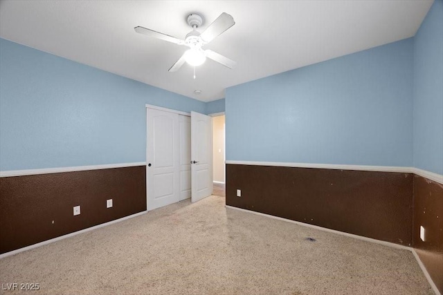 9413 Arcadia Woods Ct, Las Vegas, NV 89149 - carpeted empty room with ceiling fan and baseboards