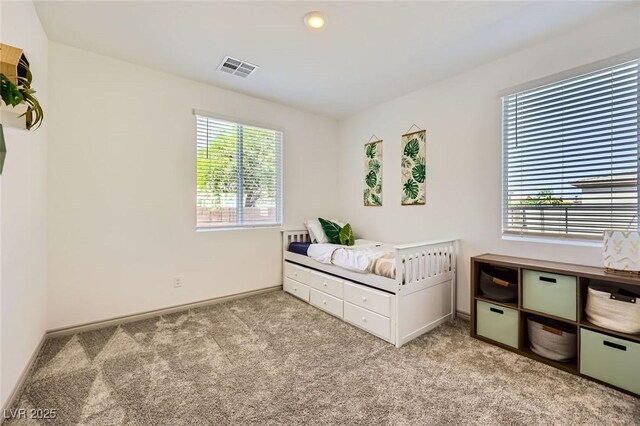 1289 Valencia Cliffs Ave, Henderson, NV 89012 - bedroom featuring light carpet and recessed lighting