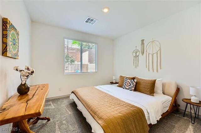 1289 Valencia Cliffs Ave, Henderson, NV 89012 - carpeted bedroom with baseboards and recessed lighting