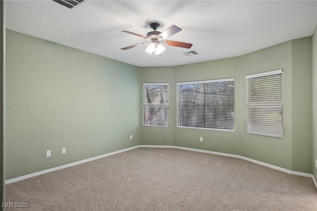 4117 Gliding Gulls Ave, North Las Vegas, NV 89084 - carpeted empty room featuring a ceiling fan and baseboards