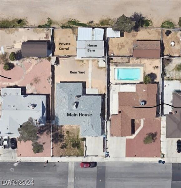 5403 Tamarus St, Las Vegas, NV 89119 - aerial view of property's location