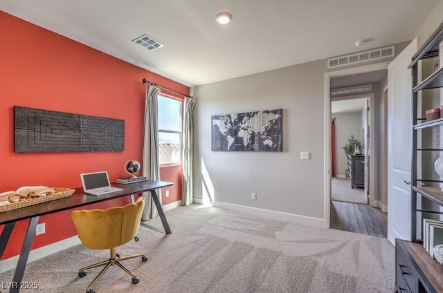 1408 Eva Creek Dr Unit 27, North Las Vegas, NV 89084 - office area featuring carpet flooring and baseboards