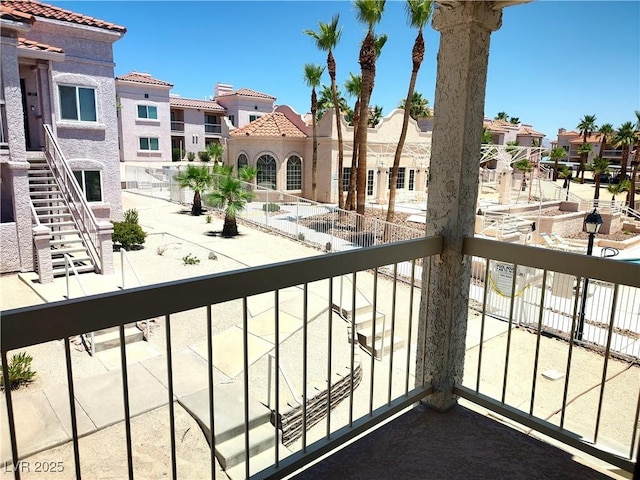 1940 Las Palmas Ln Unit 272, Laughlin, NV 89029 - balcony featuring a residential view