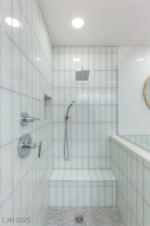 4525 Dean Martin Dr Unit 1007, Las Vegas, NV 89103 - bathroom featuring tiled shower